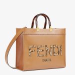 Fendi Sunshine Medium Snakeskin Shopping Bag - Image 2